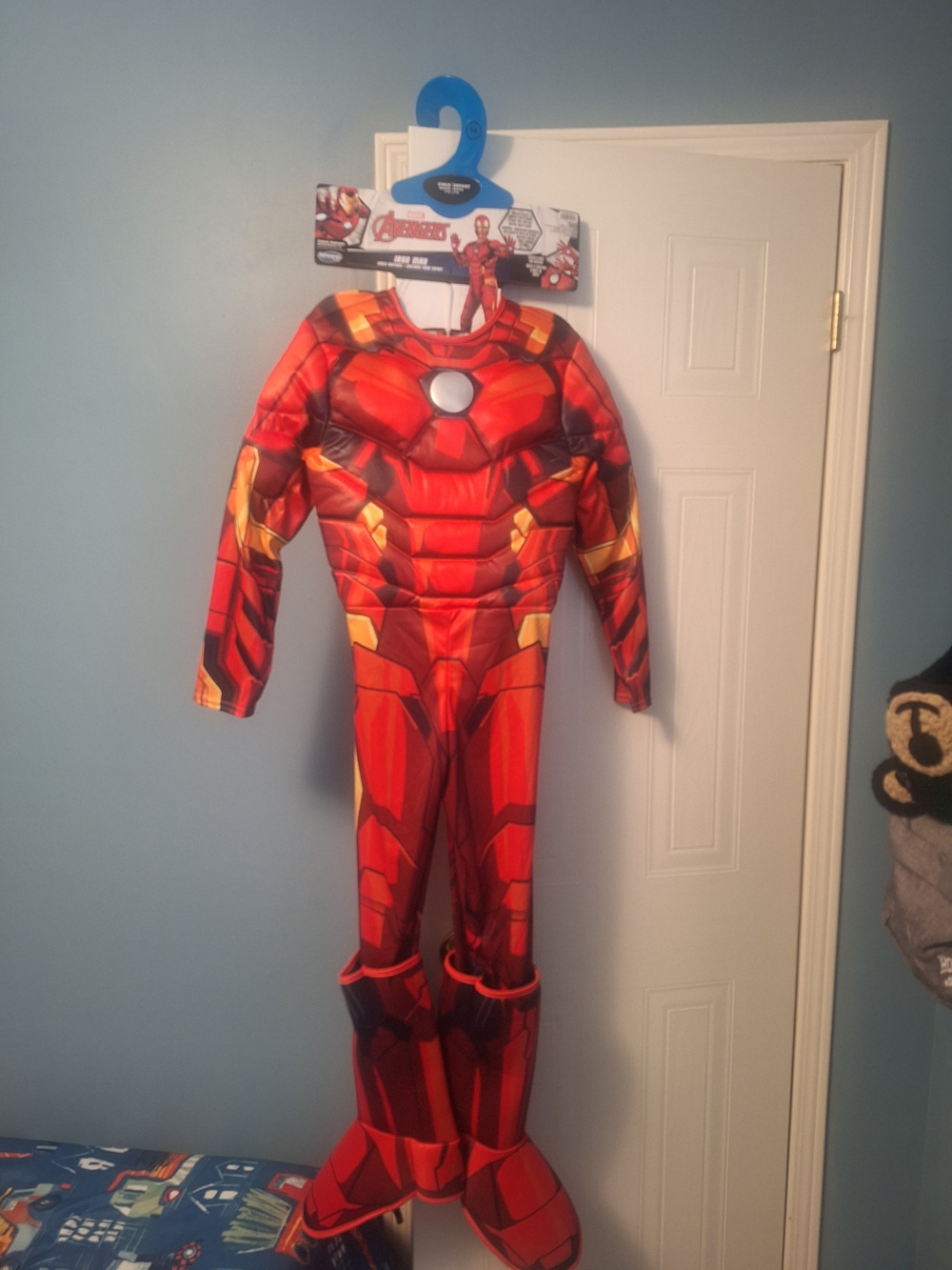 Marvel Red and Gold Iron Man Kids Costume Jumpsuit